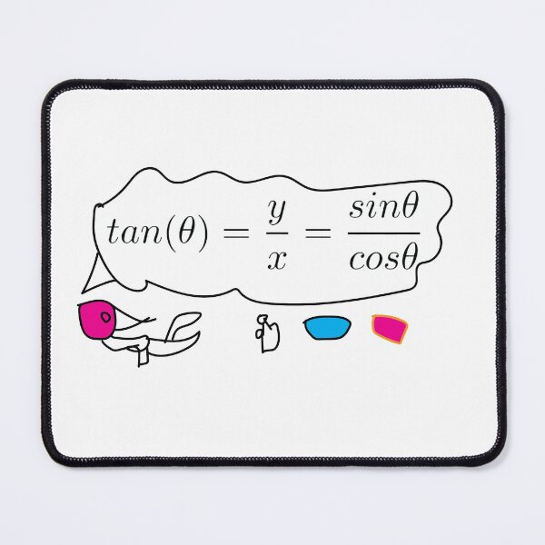 Item preview, Trigonometry Tangent Function: The GeometryMatrix at Redbubble designed and sold by Mark Stansberry.
