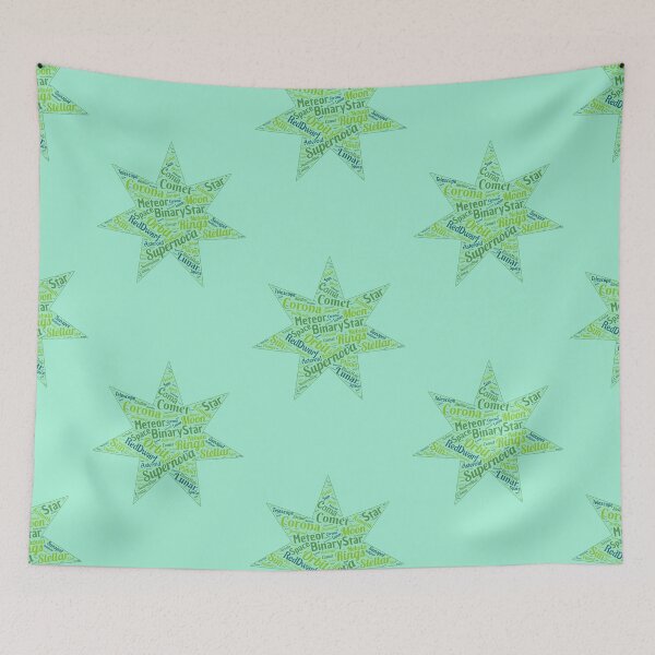 Item preview, Astronomy Word Cloud (Star) designed and sold by Obitez.
