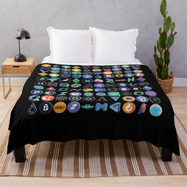Item preview, Crypto Logos 3D on Black Active designed and sold by AlexandreaHoyt.
