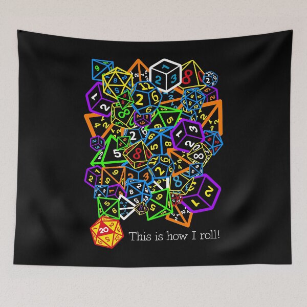 Item preview, D&D (Dungeons and Dragons) - This is how I roll! Essential designed and sold by AlexandreaHoyt.