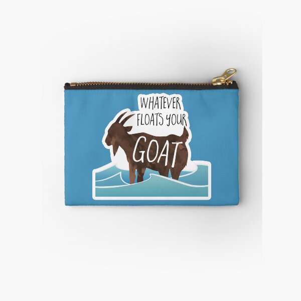 Item preview, Whatever floats your goat! funny saying, goat, pun designed and sold by hitechmom.