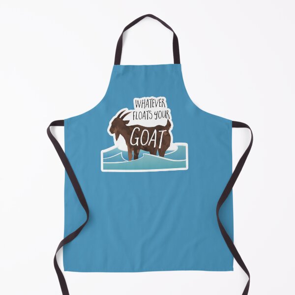 Item preview, Whatever floats your goat! funny saying, goat, pun designed and sold by hitechmom.