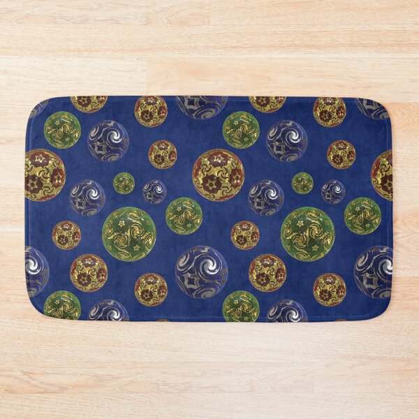 Item preview, Magickal Baubles on Blue Mottled Paper designed and sold by James-Cole.