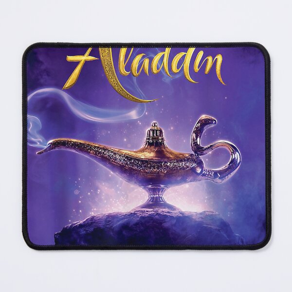 Artikelvorschau, Aladdin Poster Logo Genie Lampe Grafik entworfen und verkauft von anikafinle.