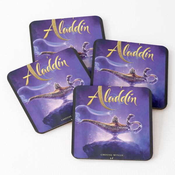 Item preview, Aladdin Poster Logo Genie Lamp Graphic  designed and sold by anikafinle.