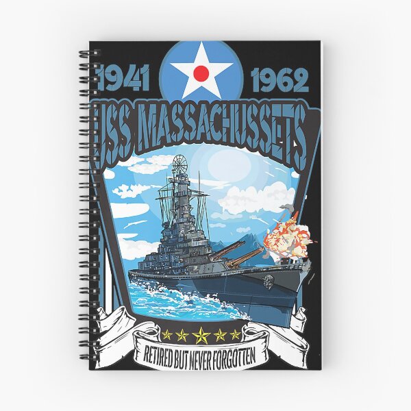 Item preview, American World War 2 Naval Battleship USS Massachusetts designed and sold by anikafinle.