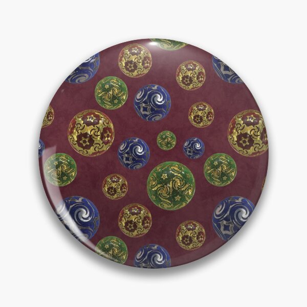 Item preview, Magickal Baubles on Burgundy Mottled Paper designed and sold by James-Cole.