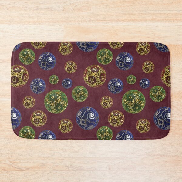 Item preview, Magickal Baubles on Burgundy Mottled Paper designed and sold by James-Cole.