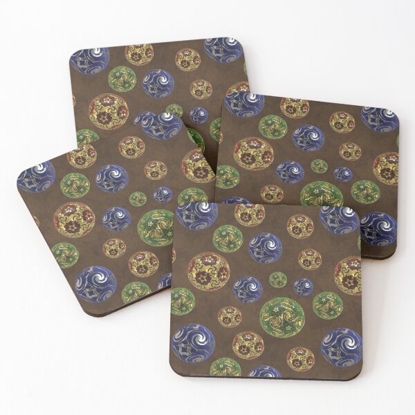 Item preview, Magickal Baubles on Earthy Brown Mottled Paper designed and sold by James-Cole.