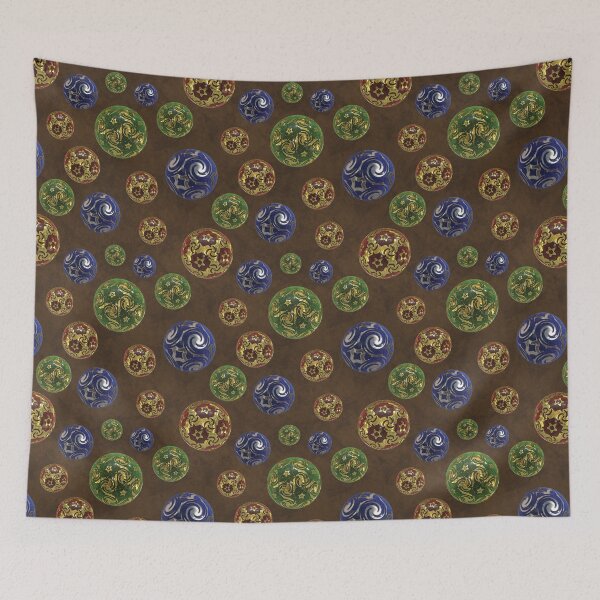 Item preview, Magickal Baubles on Earthy Brown Mottled Paper designed and sold by James-Cole.