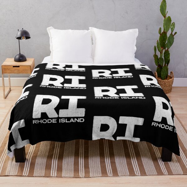 Item preview, RI Rhode Island Vintage State Typography designed and sold by Creatively Torn.
