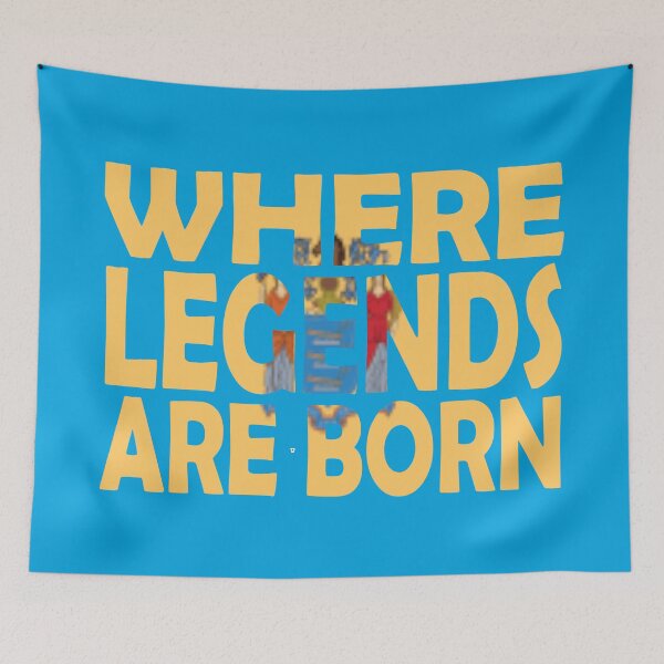 Item preview, New Jersey Flag - Where Legends Are Born designed and sold by Quotes-I-Wear.