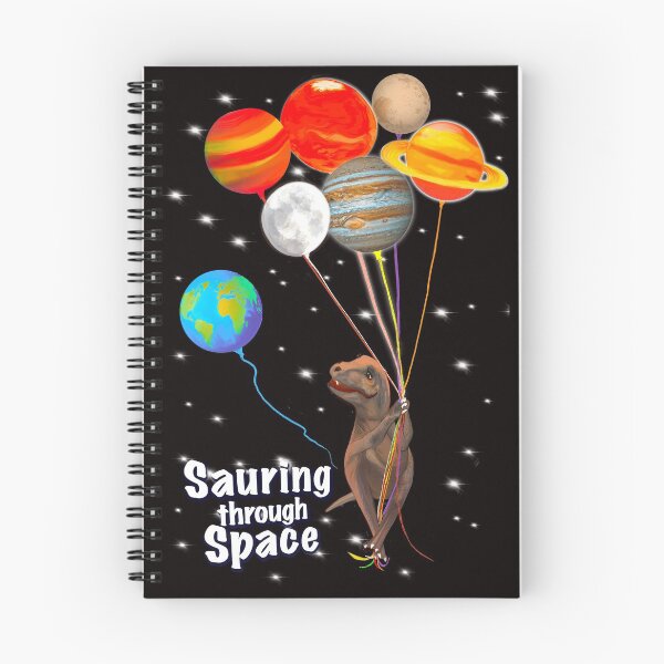 Item preview, Funny Baby T-Rex Dinosaur Space Balloon Planets designed and sold by FileStyle.