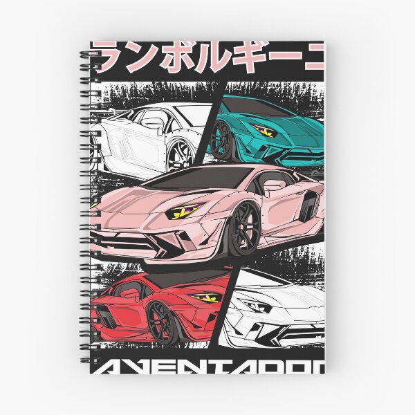 Item preview, Lamborghini Aventador SuperCar Racing Japan Style Pink  designed and sold by viralstudio.