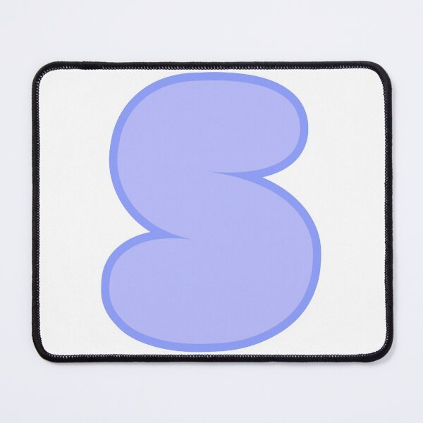 Item preview, S letter blue alphabet designed and sold by Aileenl07.