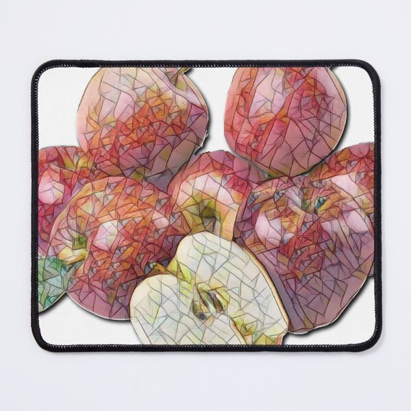 Item preview, Manzanas rojas en diseño de mosaico designed and sold by mycloudzdesign.