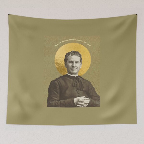 Item preview, Saint John Bosco Holy Card Design designed and sold by emma-pano.