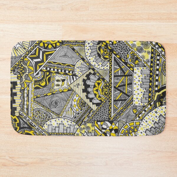 Item preview, Organised Chaos Yellow abstract design designed and sold by Organised  Chaos.