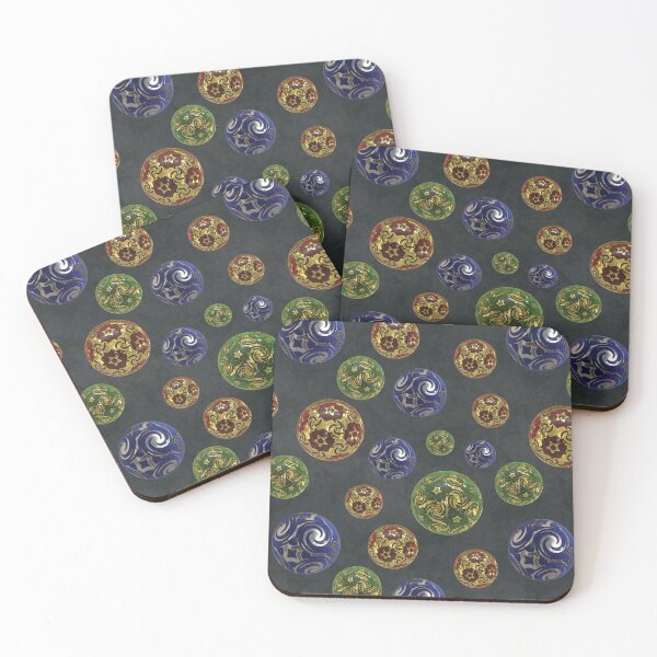 Item preview, Magickal Baubles on Grey Mottled Paper designed and sold by James-Cole.