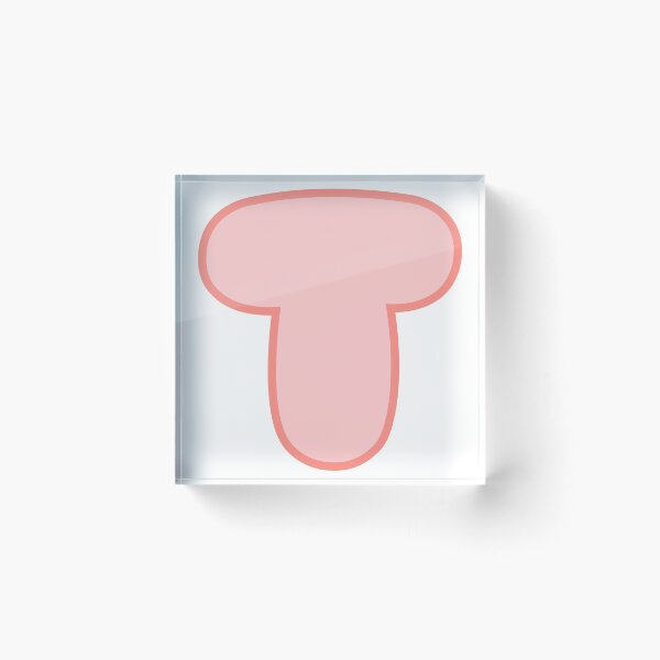 Item preview, T letter pink alphabet  designed and sold by Aileenl07.