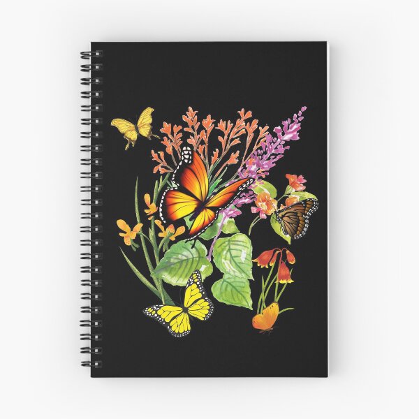 Item preview, Butterflies & Wildflowers Bright Colorful Design designed and sold by EarthArtDesigns.