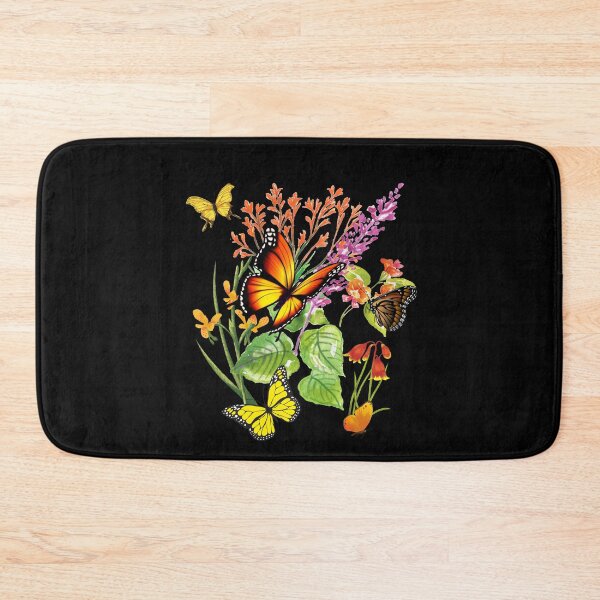 Item preview, Butterflies & Wildflowers Bright Colorful Design designed and sold by EarthArtDesigns.
