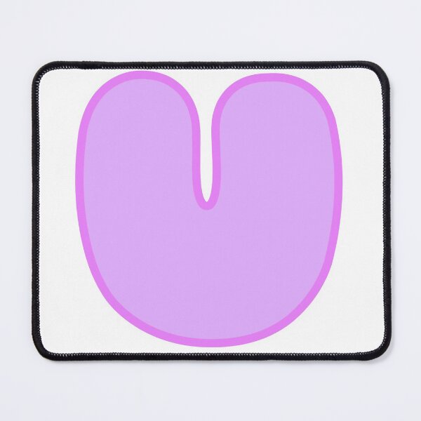 Item preview, U letter pink alphabet designed and sold by Aileenl07.