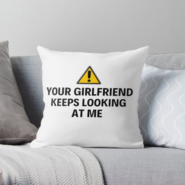 Pillow quotes for clearance girlfriend