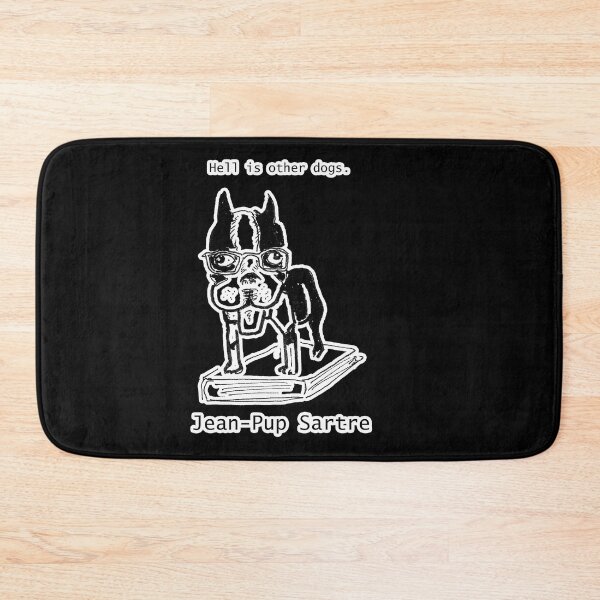 Item preview, Dog Author Jean-Pup Sartre designed and sold by Starbelly208.