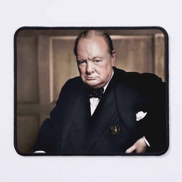Item preview, Sir Winston Churchill in colour designed and sold by AndythephotoDr.