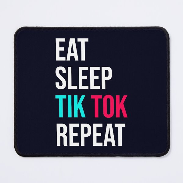Item preview, Eat Sleep Tik Tok Repeat designed and sold by CatArtStore.