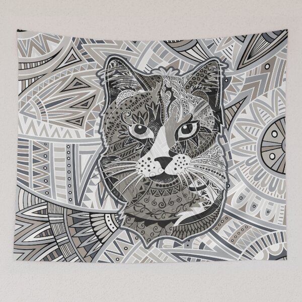 Item preview, Cat Zen  designed and sold by sunnthreads.