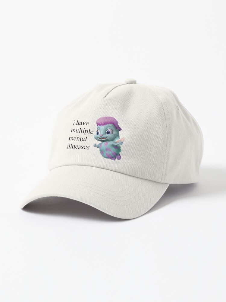 Aperçu 1 sur 7. Casquette avec l'œuvre Bibble les droits de la maladie mentale créée et vendue par broadwaycantdie.