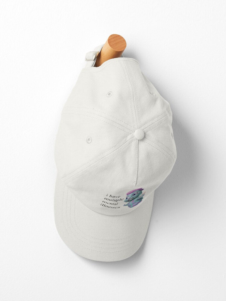 Aperçu 2 sur 7. Casquette avec l'œuvre Bibble les droits de la maladie mentale créée et vendue par broadwaycantdie.