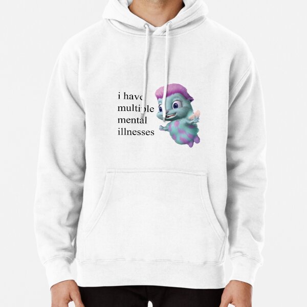 Bibble Mental Illness Rights Pullover Hoodie for Sale by broadwaycantdie