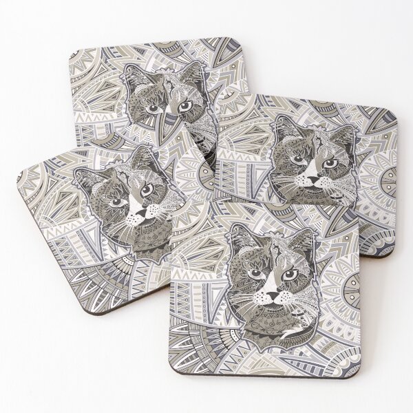 Item preview, Gato Fantastico Zentangle designed and sold by sunnthreads.