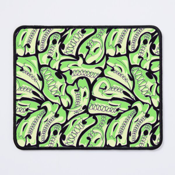 Item preview, Green Glow Skulls designed and sold by TheGrinDragon.