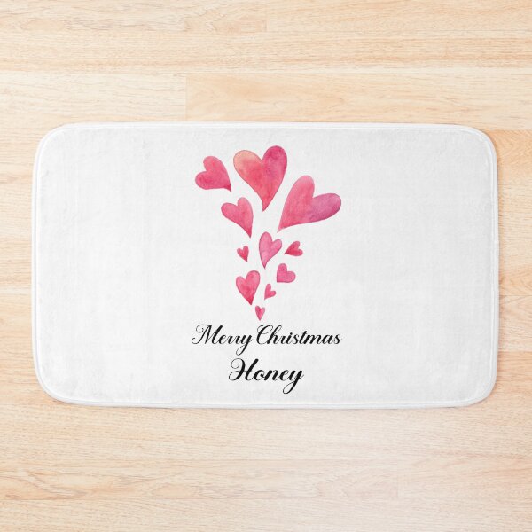 Item preview, Cute Greeting Card Christmas - Merry Christmas Honey designed and sold by DitaNadiaStore.