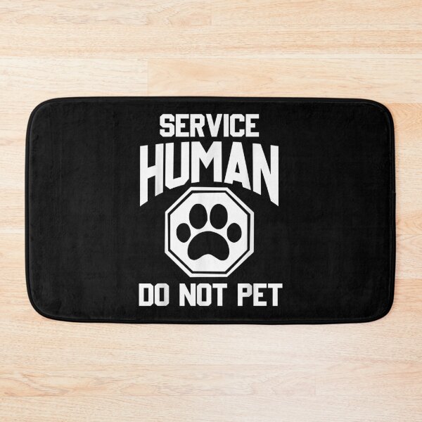 Item preview, Service-Human design Do Not Pet Funny Dog Lover Quote Print designed and sold by RobinKirkey.