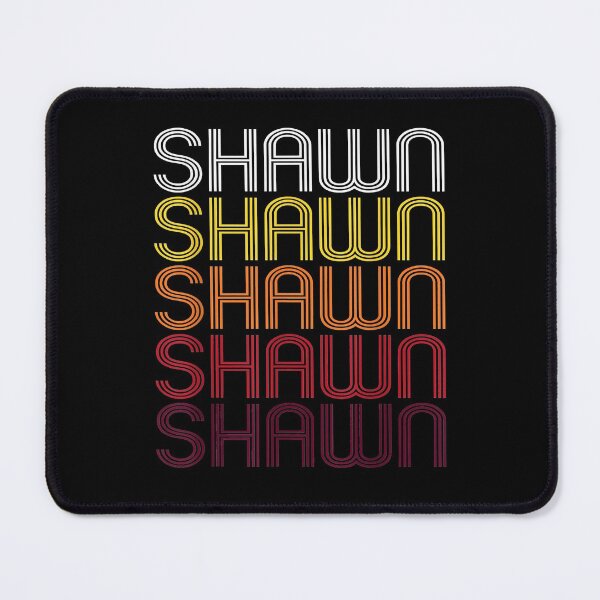 Item preview, Shawn Retro Wordmark Pattern Funny Vintage Style designed and sold by RobinKirkey.