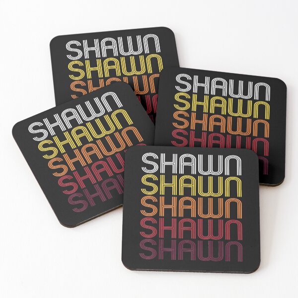 Item preview, Shawn Retro Wordmark Pattern Funny Vintage Style  designed and sold by RobinKirkey.