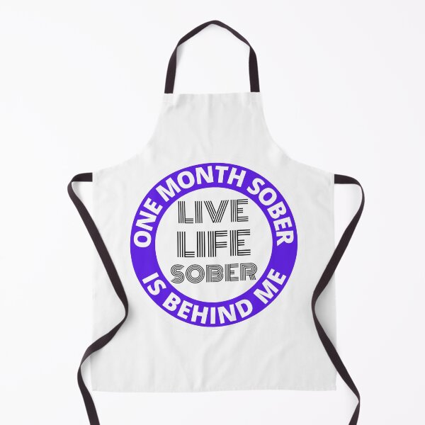 Item preview, One Month Sober Is Behind Me Live Life Sober Alcoholics Recovery Sticker designed and sold by RGRamsey.