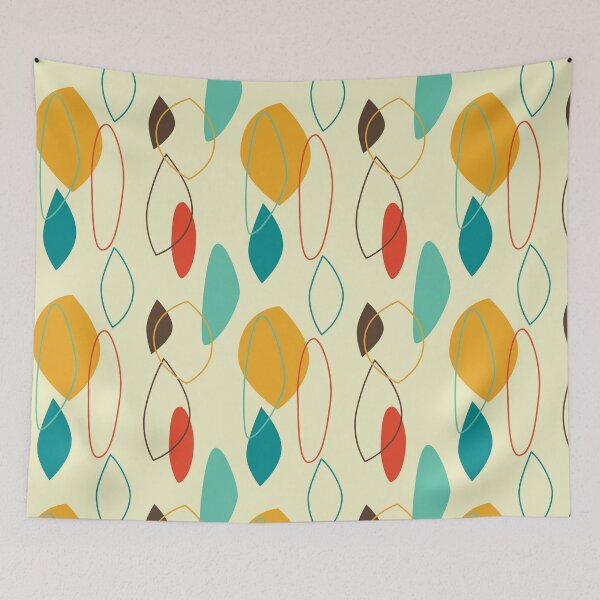 Item preview, Trendy Mid Century Modern Abstract Pattern designed and sold by pugmom4.