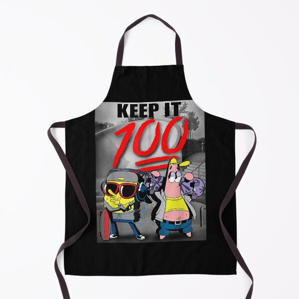 Item preview, Spongebob Funny SquarePants Keep It 100 designed and sold by RobinKirkey.