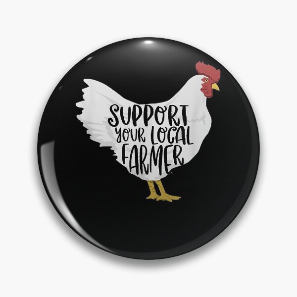 Item preview, Support Your Local Farmer  designed and sold by RobinKirkey.