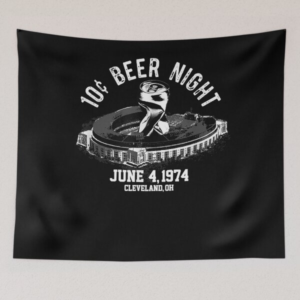 Item preview, Ten Funny Cent Beer Night Cleveland CLE Baseball  designed and sold by RobinKirkey.