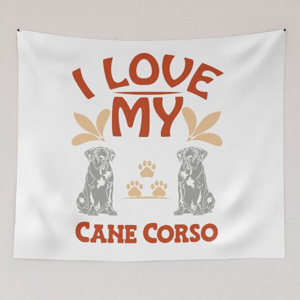 Item preview, I Only Love My Cane Corso designed and sold by adlook.