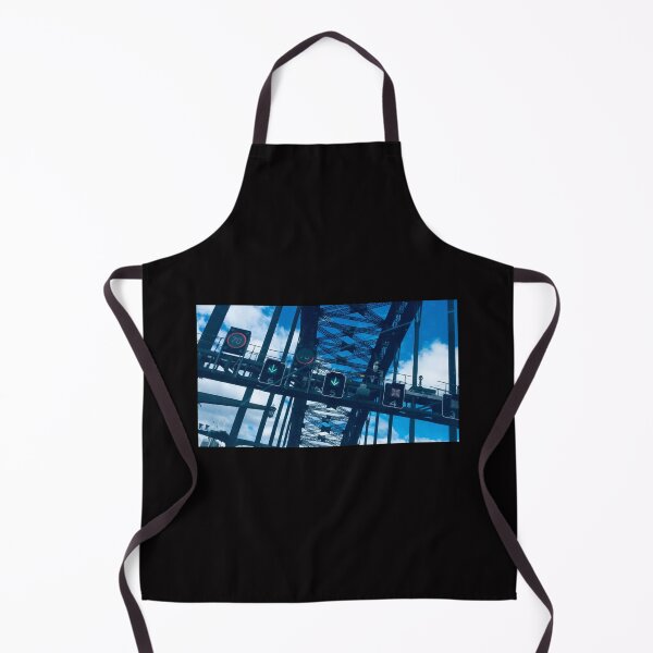 Item preview, The Harbor bridge traffic lanes designed and sold by JackHoganArt.