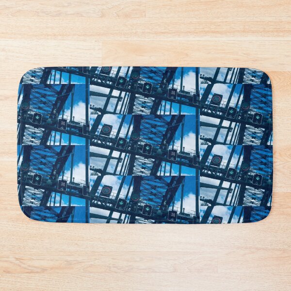 Item preview, The Harbor bridge traffic lanes designed and sold by JackHoganArt.