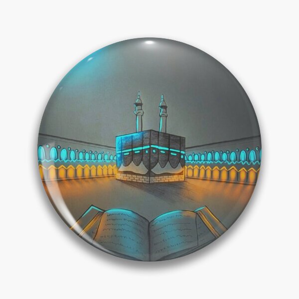 Item preview, Kabba Mecca Madina Masjid Al Aqsa Islamic Drawing  designed and sold by DoHide.